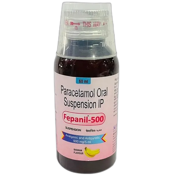 fepanil 500mg suspension 60 ml